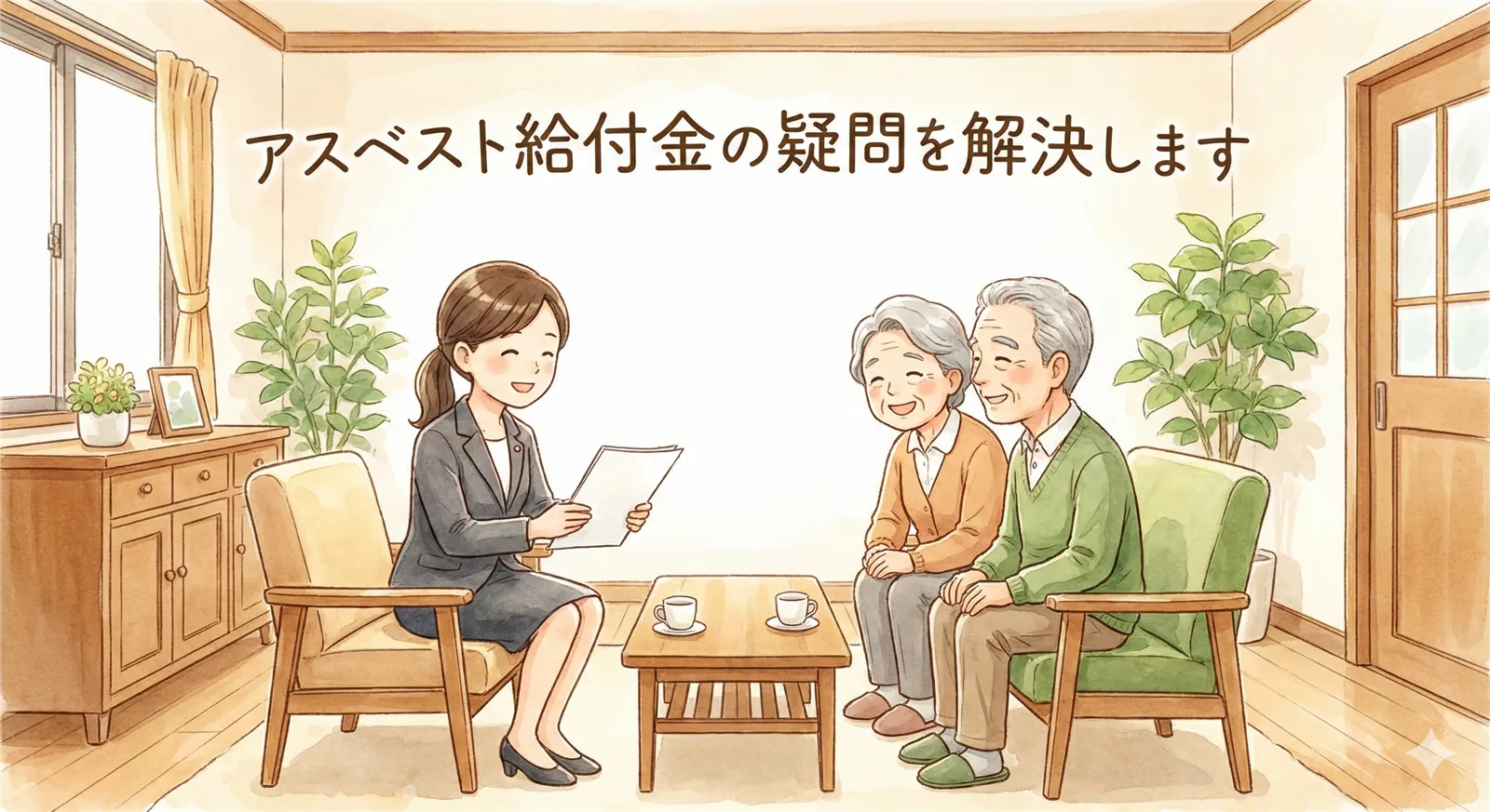 アスベスト給付金の疑問を解決します