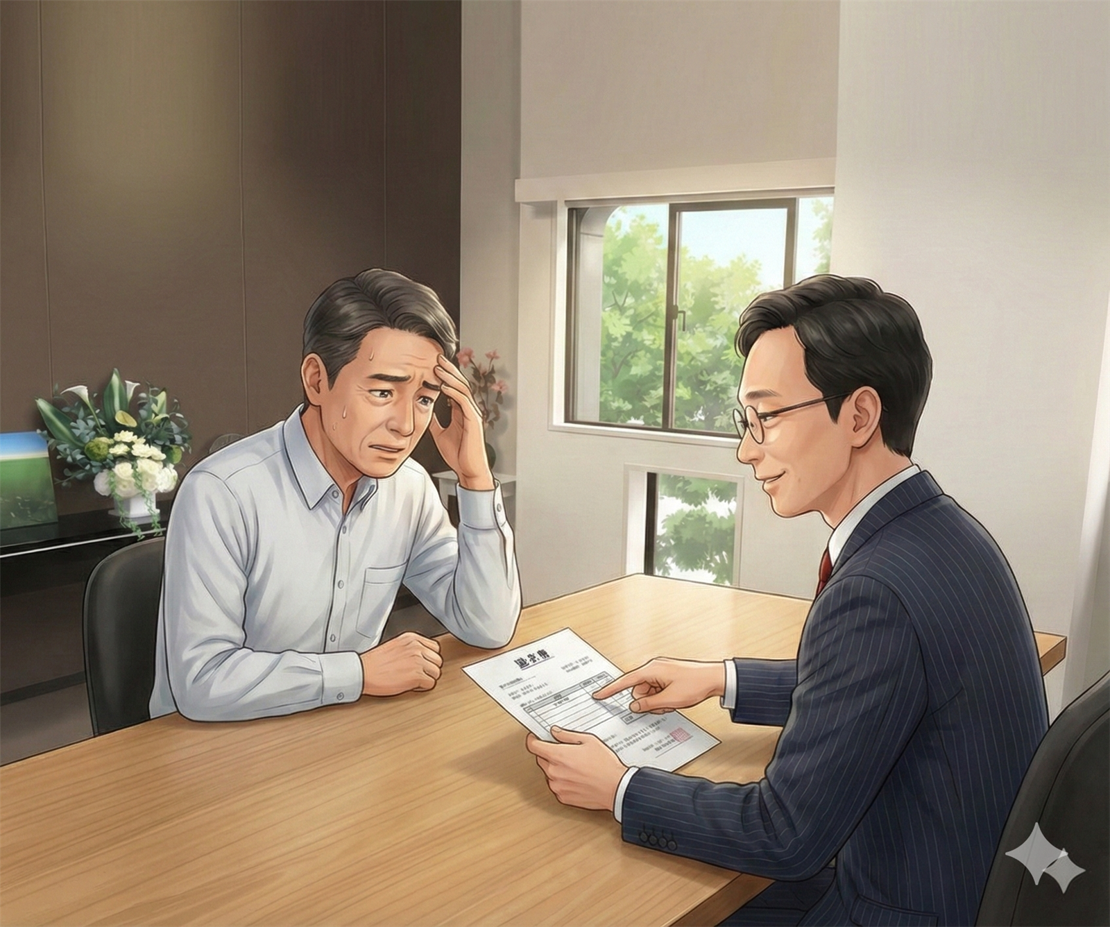 安心の相談シーン