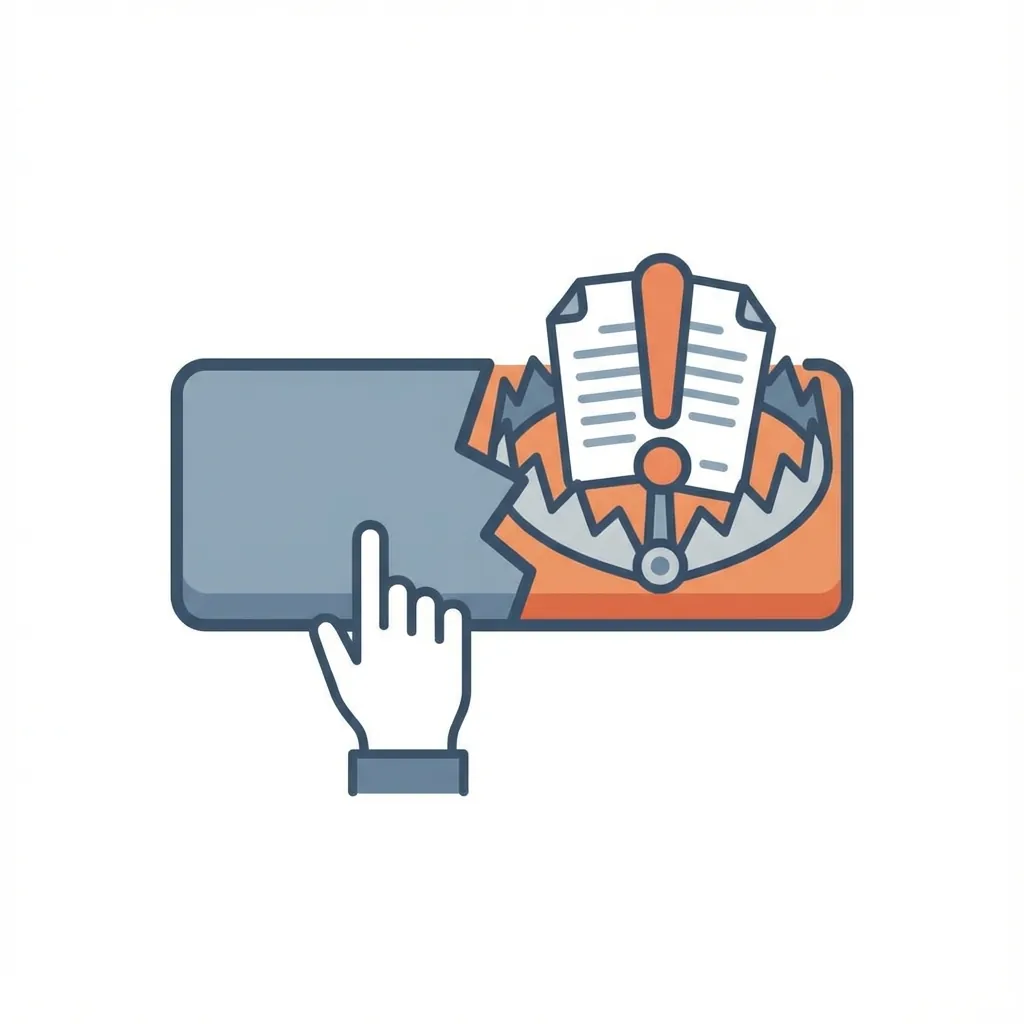 デジタル署名の罠警告