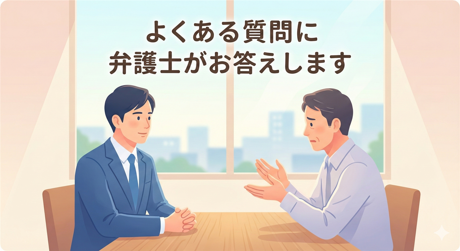 よくある質問に弁護士がお答えします